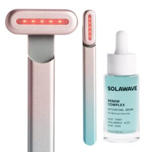 Solawave 4-in-1 Facial Wand and Renew Complex Serum Bundle