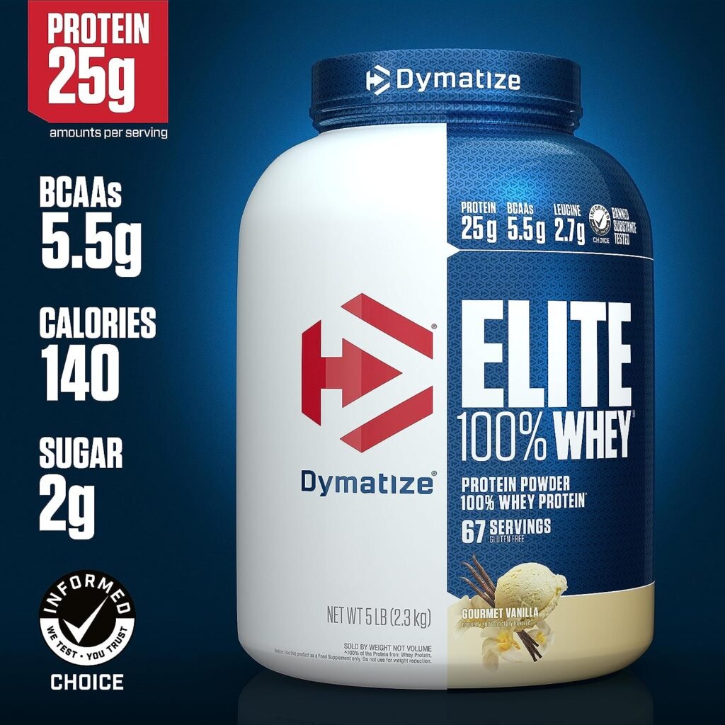 Dymatize Elite 100% Whey Protein Powder